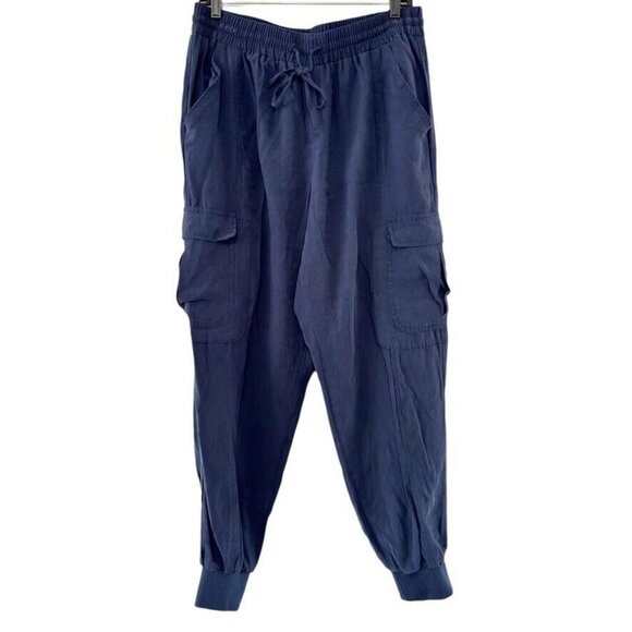 INC International Concepts Utility Jogger Pant Blue Stretch Pockets - Picture 5 of 13